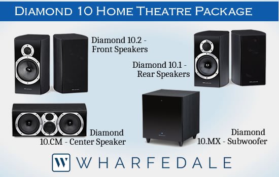 Wharfedale Diamond 10 Home Entertainment Package - Product Details