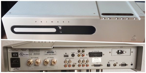 Primare DVDi10 DVD Player and Integrated Amplifier